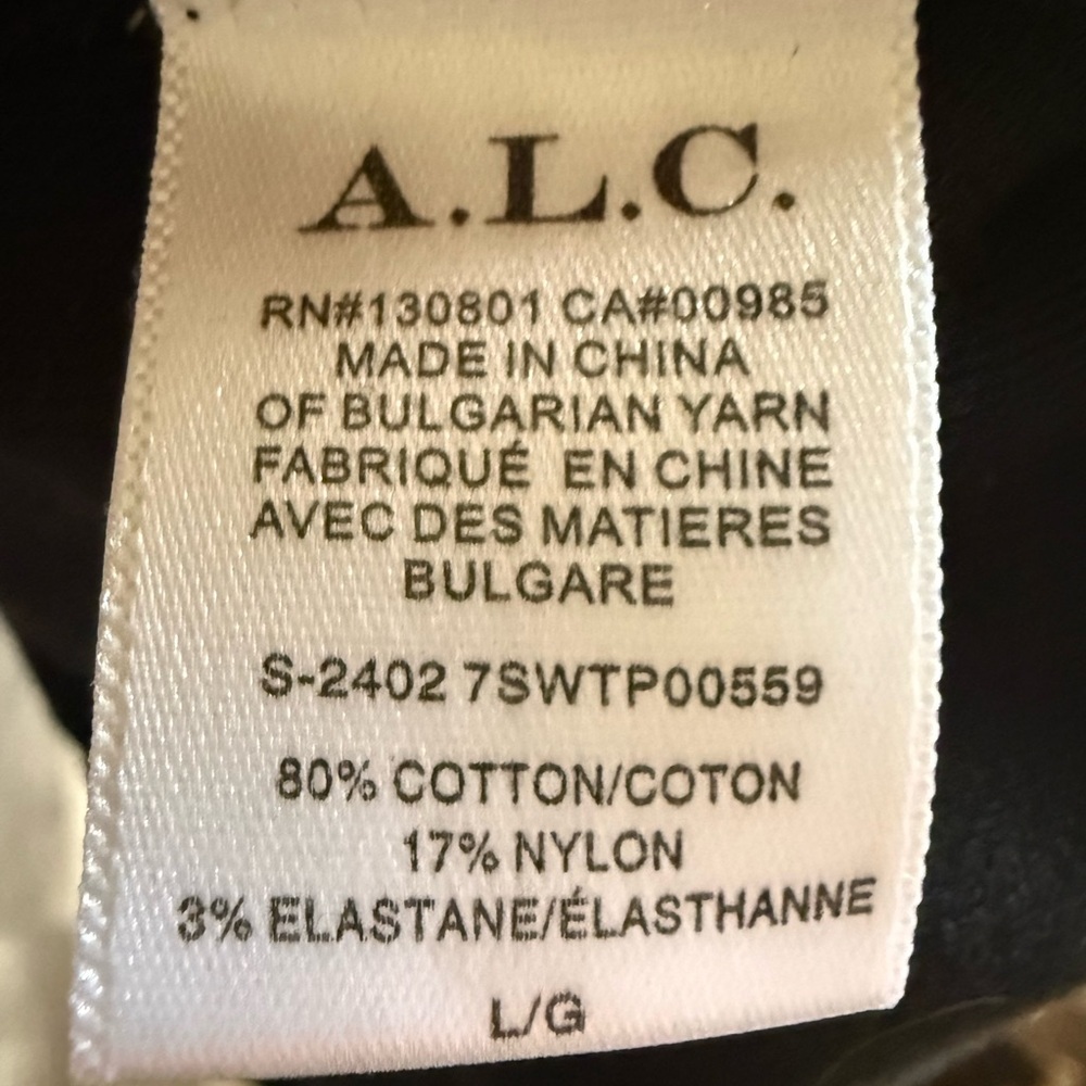 A.L.C Nelly Tank- L- NWT - Picture 9 of 9